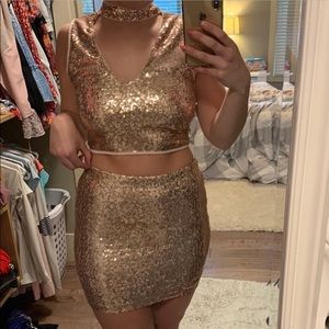 Rose Gold set